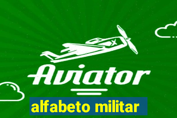 alfabeto militar